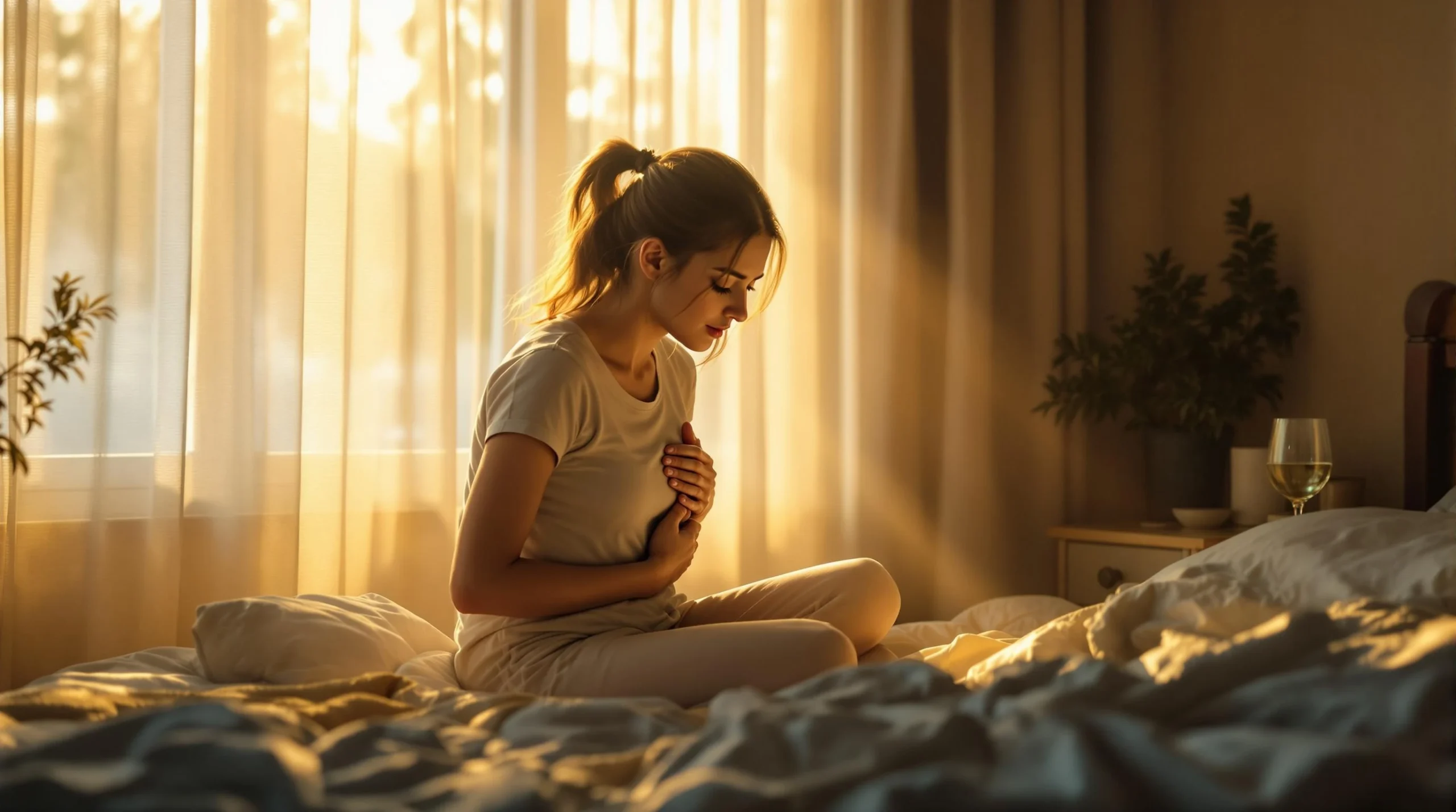 Ból brzucha rano po przebudzeniu – co oznacza?