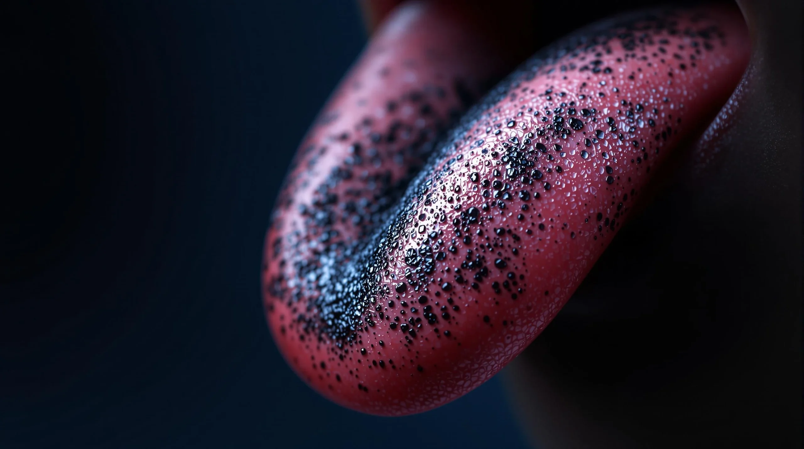 Czarny język – przyczyny nalotu