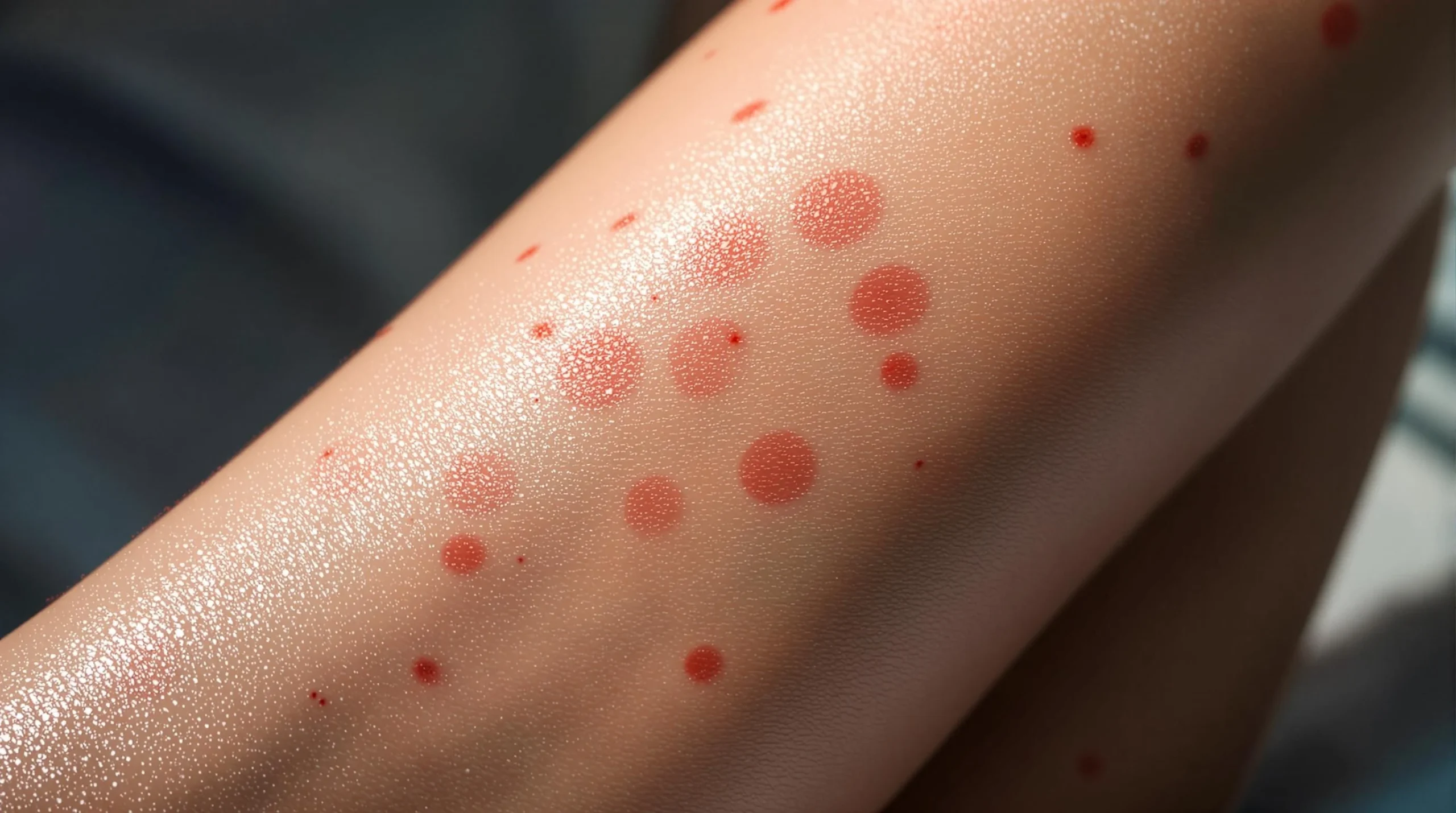 Swędzące czerwone plamy na nogach – co oznaczają?