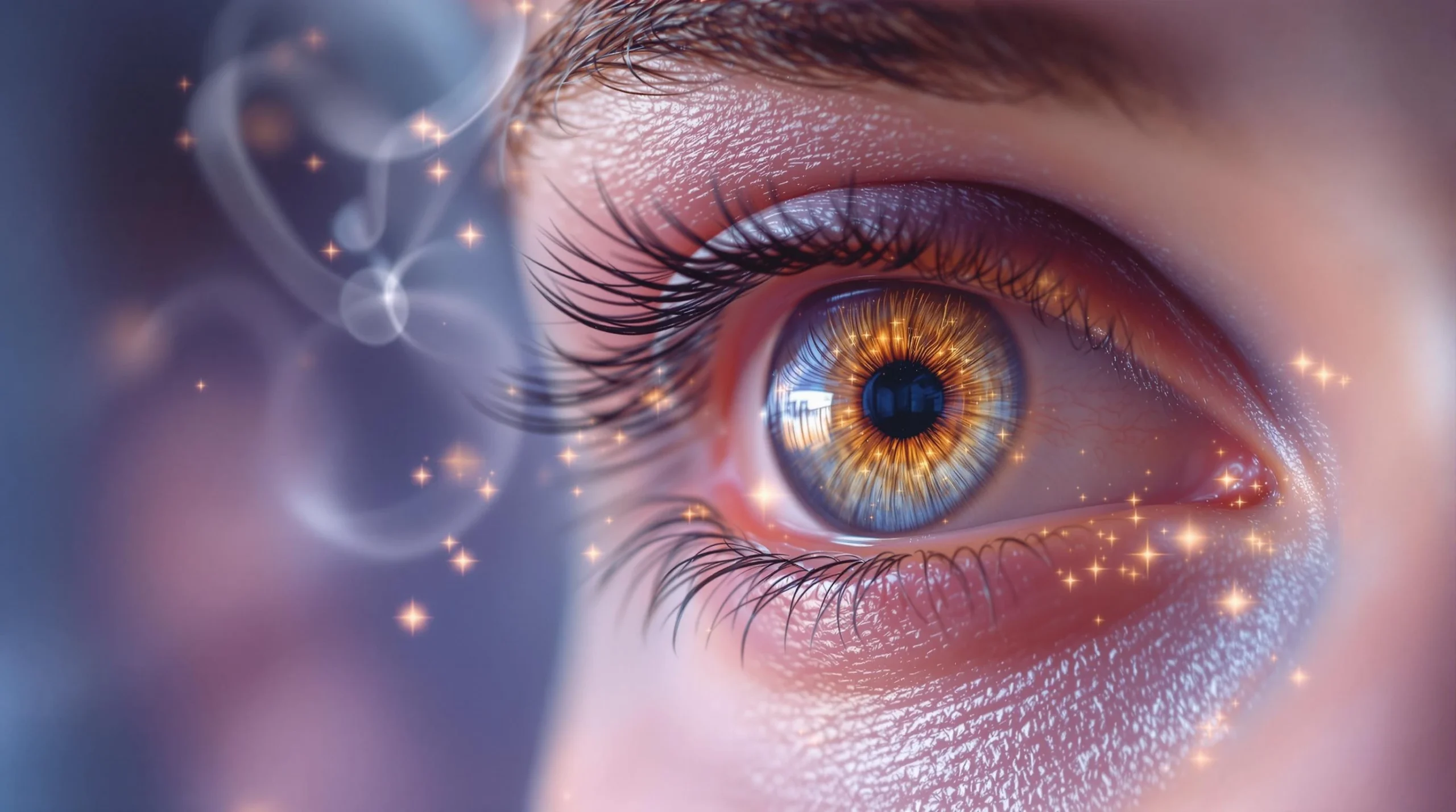 Drganie pod okiem – co oznacza?