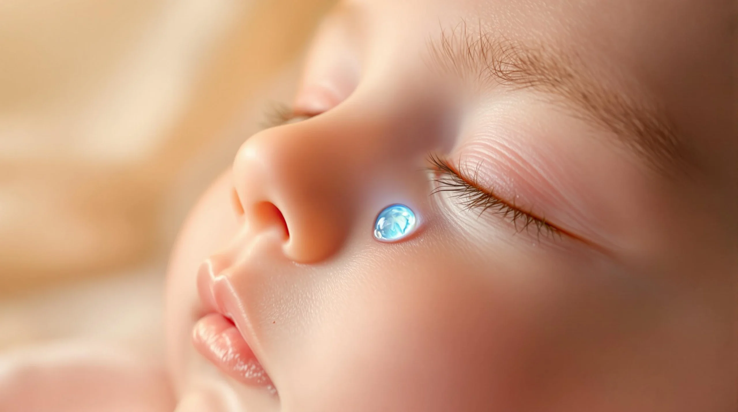 Ropiejące oko u noworodka – kiedy do specjalisty?